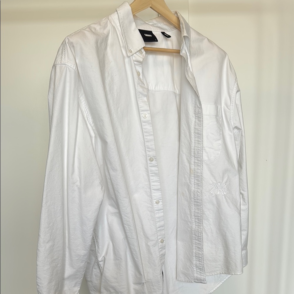 Kith Men's White Button-Up Shirt